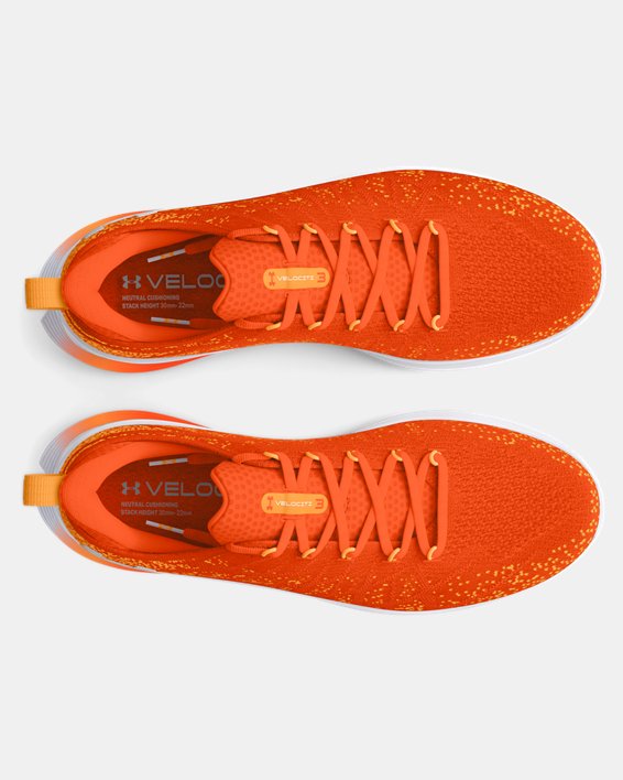 Men's UA Velociti 3 Running Shoes, Orange, pdpMainDesktop image number 2